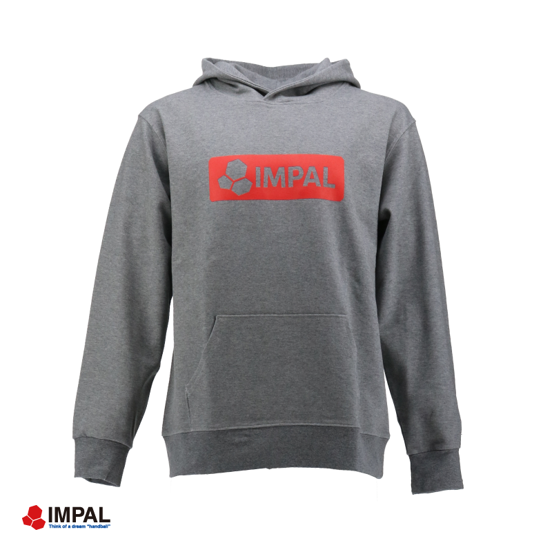 ハンドボール パーカー / スウェットフーディー ユニセックス NEWベーシックロゴ / IMFP-001S GRY.VML