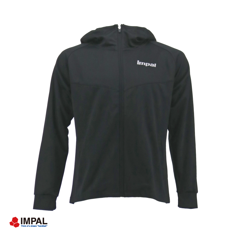 【限定カラー ブラック】ハンドボール / トラックフードジャケット IMTHJ-001F BLK