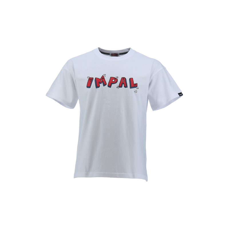 Boxer Juntaro × Impal  Tshirt (IMPT-001BJC-WHT)