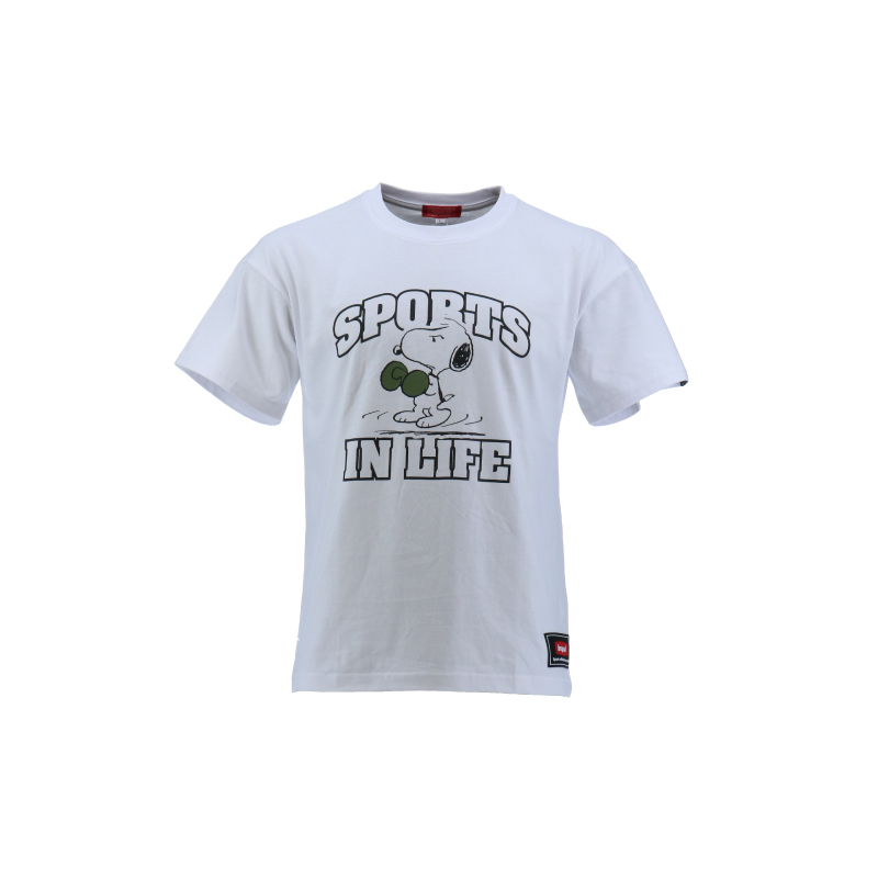 PEANUTS(R) BOXING Tshirt（SNPT-001BXG WHITE）