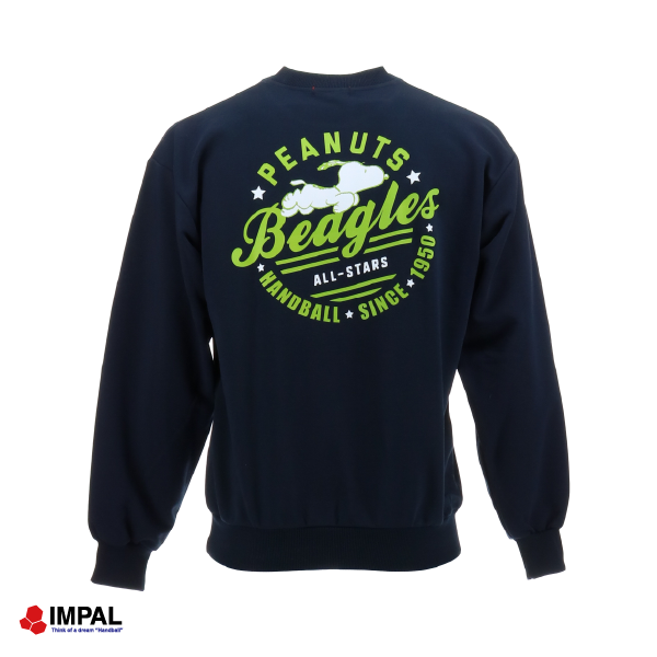 <NEW> スヌーピー 新作 スウェット ユニセックス ネイビー /IMSNST-4501