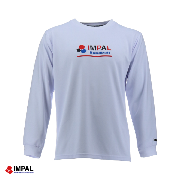 <NEW> ハンドボール 新作 ロングTシャツ ユニセックス ホワイト / IMLT-3502